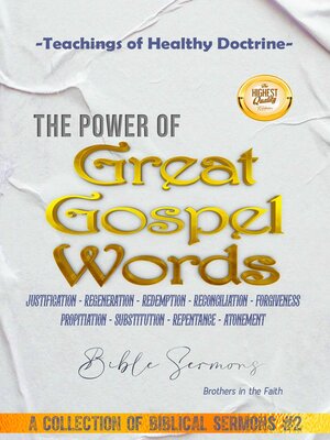 cover image of The Power of Great Gospel Words
